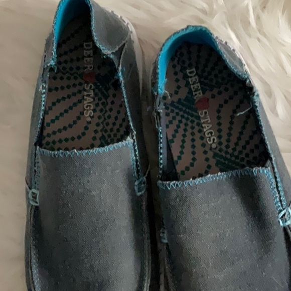 Deer Stags Navy Slip-On Loafers - Picture 3 of 7